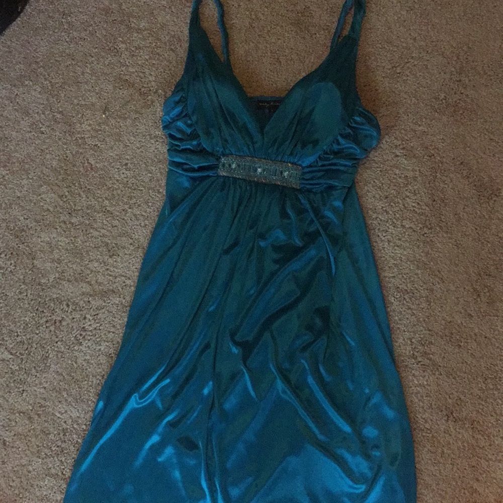Teal Dress